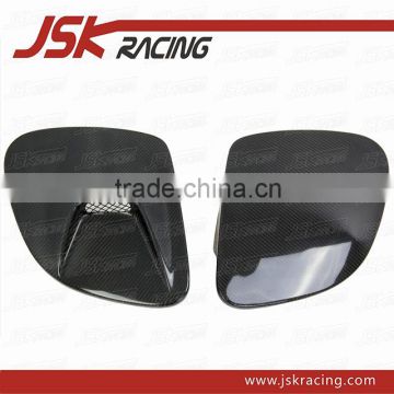 FOR MAZDA RX7 FD3S 1993-1996 NACA STYLE CARBON FIBER HEADLIGHT HEAD LIGHT COVERS (2 PCS) (JSK180111)