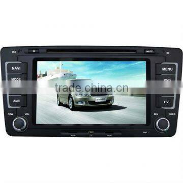 sell centrais multimidia for Skoda Octavia with GPS/Bluetooth/Radio/SWC/Virtual 6CD/3G internet/ATV/iPod/720P RM/720P RMVB