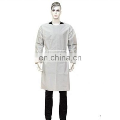 level 1 /2 Non-woven Dust-proof  Breathable disposable surgical isolation gown with Elastic Cuffs