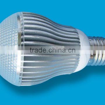 5w led bulb light with 600 lumen