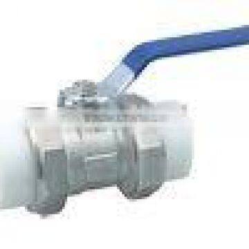 PPR Double union ball valve