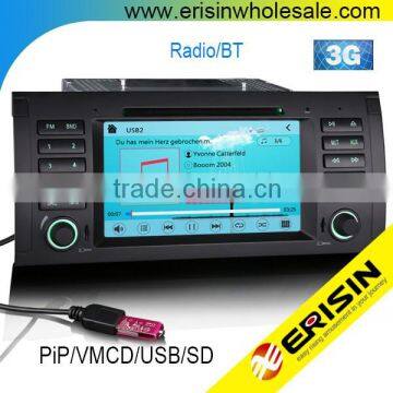 Erisin ES7053B 7" 1 Din Car Auto Radio Player GPS 5er e39