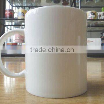 2016 white blank sublimation ceramic stoneware mug for promotion