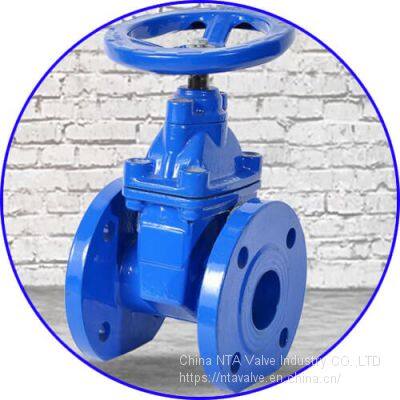 PN10 PN16 Z45X BS5163 Soft Seal flange ductile iron gate valve