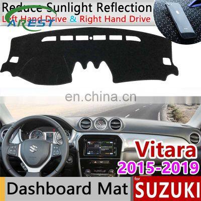 for Suzuki Vitara LY 2015 2016 2017 2018 2019 Escudo Sport Anti-Slip Mat Dashboard Cover Pad Sunshade Dashmat Accessories Cape