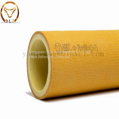 600 Degrees High Temperature Resistance PBO/Kevlar Roller Sleeve for Aluminium Extrusion Industry Handling System photo-2