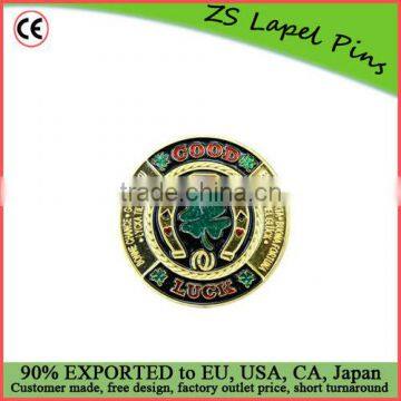 poker chip card gards/ metal poker coins