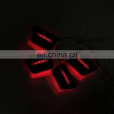 Car Accessories Door Handle Bowl Acrylic Mat Led Pad for Kia Cadenza Interior Decoration 4pcs photo-3