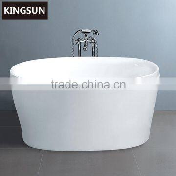 Oval Shape Fashionable Acrylic Custom Made Bathtub