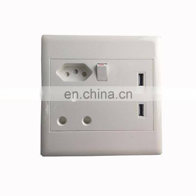 south africa Brazil standard 15A electrical Home wall socket