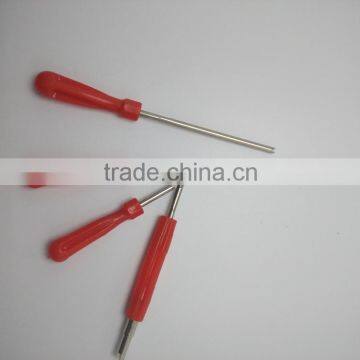 hand tool red two way use valve core screwdriver