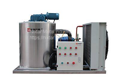 BIF-1TA 1000Kgs Industrial flake ice machines for fish cooling