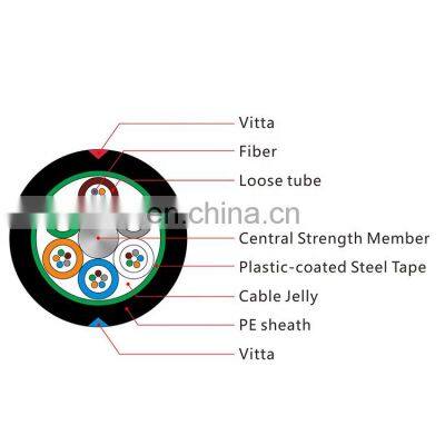Hanxin GYTS Stranded Loose Tube Armored Outdoor Fiber Optic Cables With PE Outer Sheath Prevent Water Ingress photo-2
