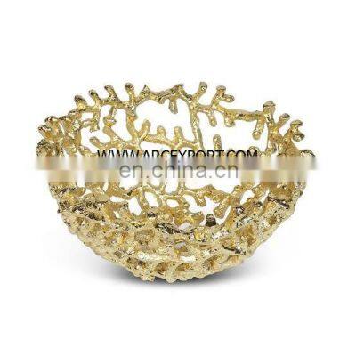 Gold Plated Bowl With Marble Base photo-4