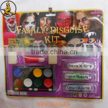 Colorful Face Paint for Halloween Family Disguise Kit