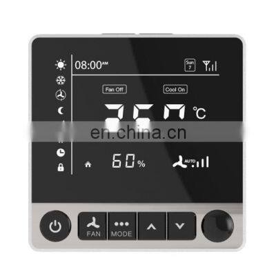 Remote Control Smart Building Fancoil Zigbee Hotel Thermostat Zigbee Thermostat