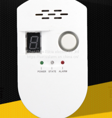 Wired Gas Alarm With LED Display/stand Alone Alarm/Gas Alarm(wechat:13510231336) photo-2