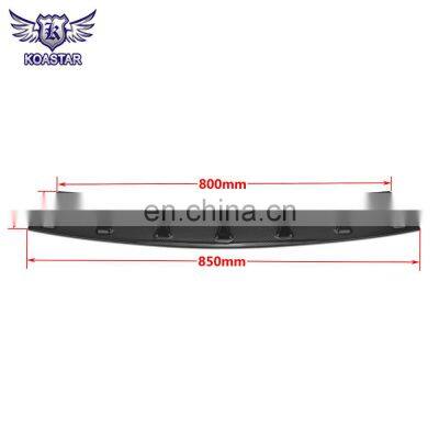 Auto Racing Carbon Look Lower Rear Bumper Lip Diffuser Shark Fin Design