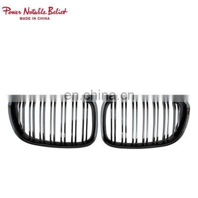 Front Grill For BMW F07 Car Bumper Grille for BMW GT F07 5 Series Double Slat Line Glossy Black Style 2009-2017 photo-2