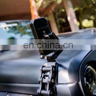 Hood Side Auxiliary Mirror for Jeep Wrangler JK 07+ 4x4 Manufacturer Accessories Mirror photo-2