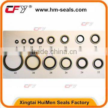 OEM China Manufacturers Steel Flat Round Rubber Bonded Sealing Washer Wholesale