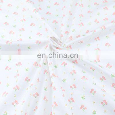 Cartoon Panda Small Floral Printing Fabric Wholesale Kindergarten Baby Bed Products Neonatal Bag Cotton Fabric photo-5