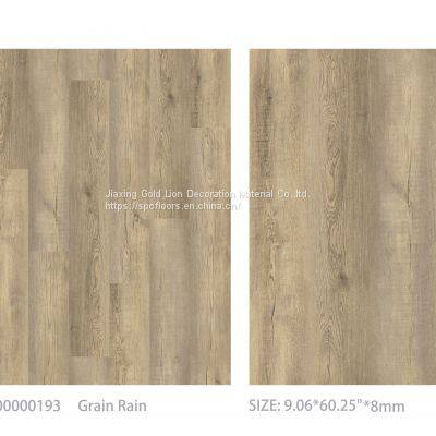 SPC vinyl flooring B193 Grain Rain