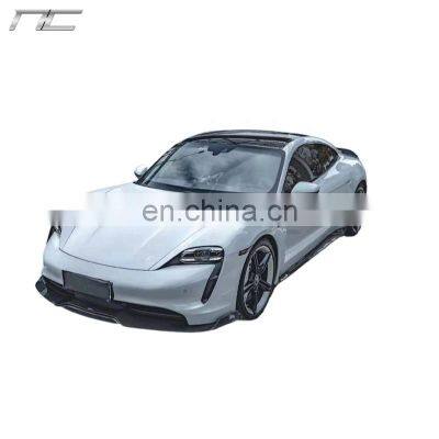 NC Design bodykit for Porsche Taycan 4S front lip side skirt rear diffuser wing spoiler high quality carbon fiber