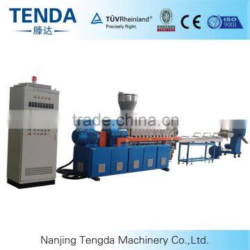 TSH-40 PVC/PP/ABS Masterbatches with Flame-Retardants Plastic Extrusion Line