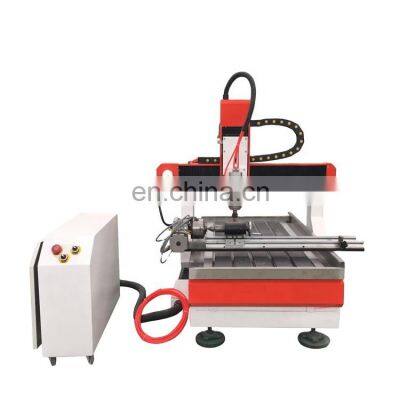 Small CNC Router 6090 Desktop 3D 4 Axis Metal Wood Acrylic Stone Milling Machine