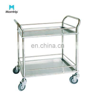 High Quality Medical Emergency Portable And Practical Storage Rack Trolley For Hospital Trolley With Best Price