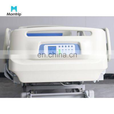 Good Price Moveable Guardrail Multi Function Clinic Medical Patient ICU Hospital Bed with Display on the tail of the bed