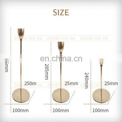 Brass Antique Polish Candlestick Candle Stand Holder photo-2