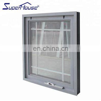 Superhouse House Finished Share Aluminum Glass Awning Window Equipped Grill and Flyscreen photo-5