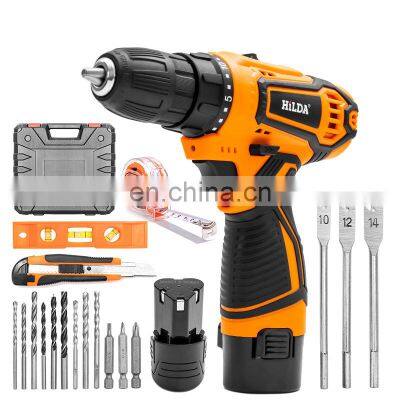 Batteries Industrial 12V 16.8V 21v Electric Cordless Hammer Drill Cordless Driver Power Tools