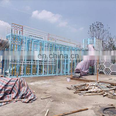 Kindergarten Playground Outdoor Play Set Custom Kids Stainless Steel Play Slide for Sale