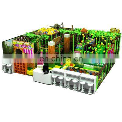 Baiqi Special kids castle used indoor amusement park equipment with ball pool