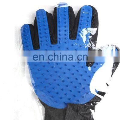 Silicone Pet Hair Removal Brush Cat Hair Remover Deshedding Dog Pet Grooming Gloves photo-2