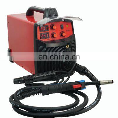 110220v single phase no gas igbt mig mag welder 180 200