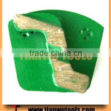 Concrete polishing tool pad