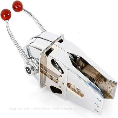 ISURE MARINE Double Lever Marine Twin Engine Throttle Control Boat Handle Replacement Boat Achieve Double Handle Engine Control photo-3