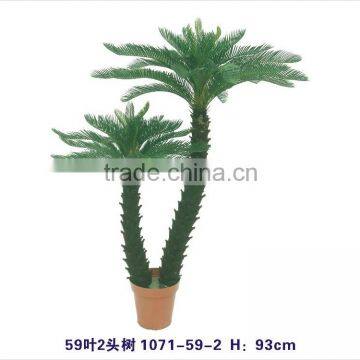 artificial green plant large leaf artificial verdant cycads plants