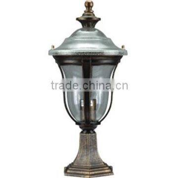 cheap outdoor pillar lamp with aluminum