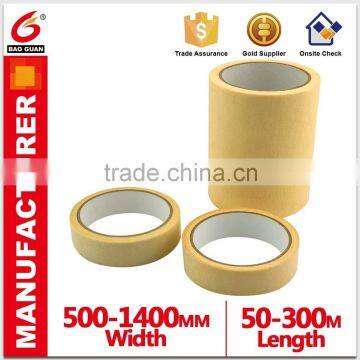 China Suppliers High Temperature Crepe Paper Masking Tape Products