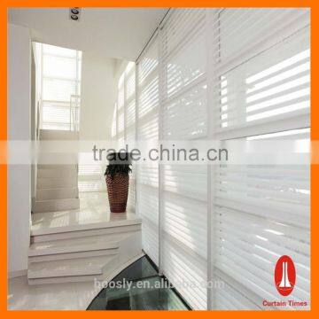 Fashion European style sheer blinds/2015 hot sell shangri-la lbinds