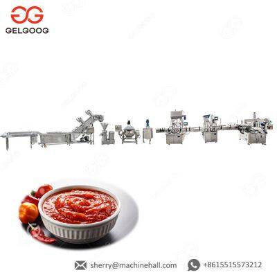 Industrial Chili Sauce Processing Factory Chili Sauce Production Machine For Sale