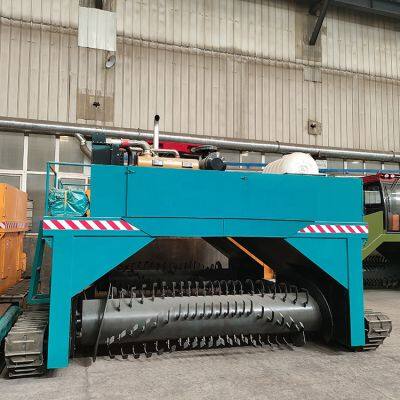 Máquinas para hacer compost. Máquina de volteo de compost pequeña. Volteador de compost eléctrico pequeño photo-5