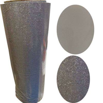 Sheer Color Tinted Brite Matte Surface Glitter Plastic Film Sparkle Lamination Film Roll photo-2