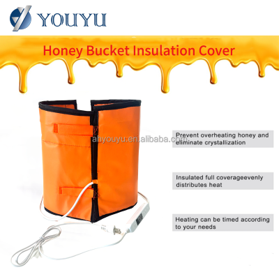CILDON 5 Gallon Insulated Industrial Honey Heater Drum Heating Blanket Insulated Copper Conductor photo-3