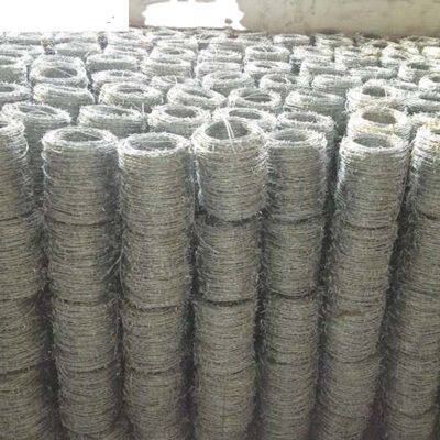 Iron Roll Fence Price Stainless Steel 316 Alambre Fencing De Espino/arame Farpado Hot Dipped Galvanized Barbed Wire photo-3
